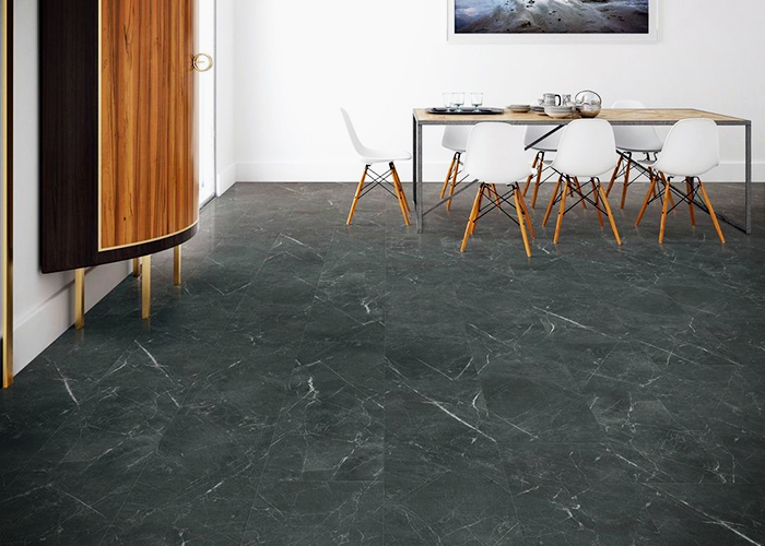 Marvel Grey Marble-look Flooring from StoneFloor