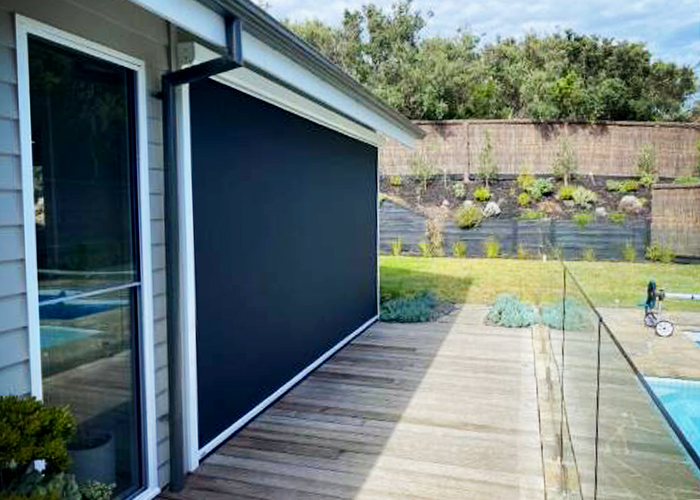 Australian Made Alfresco Blinds from Undercover Blinds & Awnings