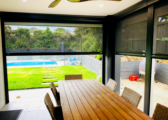 Motorised Alfresco Blinds from Undercover Blinds & Awnings