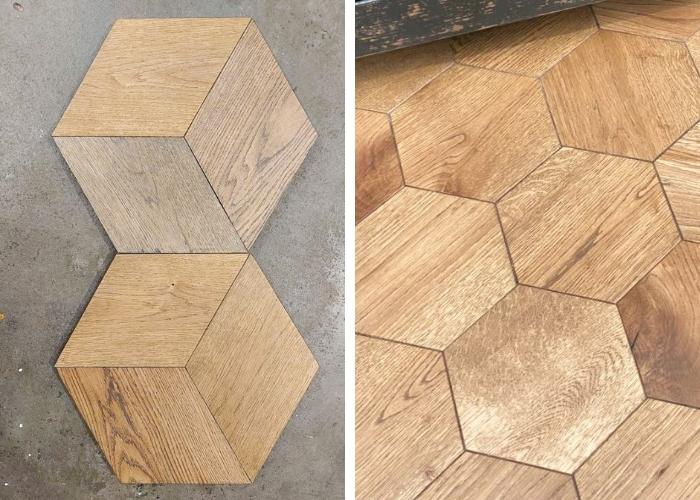 Custom Handcrafted Floor Patterns by Antique Floors