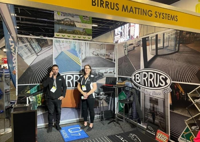 Recessed Entrance Matting Systems at Sydney Build 2022 from Birrus
