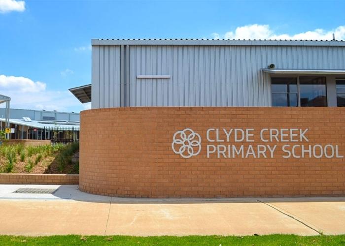 Stainless Steel Accessible Drinking Trough, Benching, and Sinks for Victorian Primary School by Britex