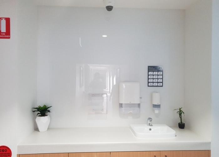 Acrylic Splashbacks for Commercial Kitchen and Bathroom Areas by Innovative Splashbacks