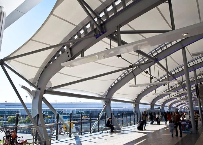 Brisbane Domestic Terminal Walkway by Makmax Australia