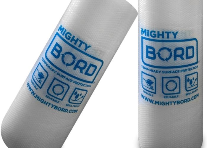 Bubble Wrap Roll Temporary Floor Protection from MightyBord