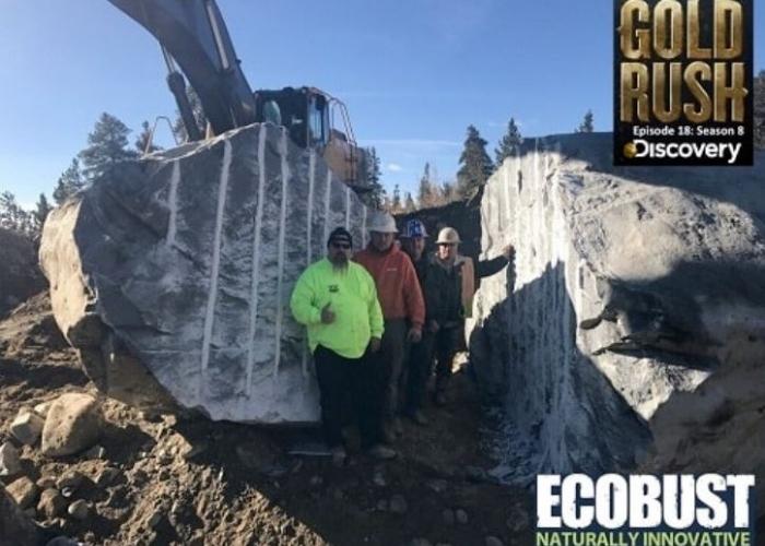 Granite Rock Demolition with Ecobust by Neoferma