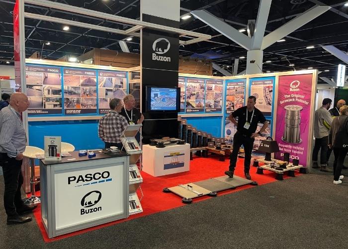 Screwjack Pedestal and More Buzon Products from PASCO at the Sydney Build 2022 Show