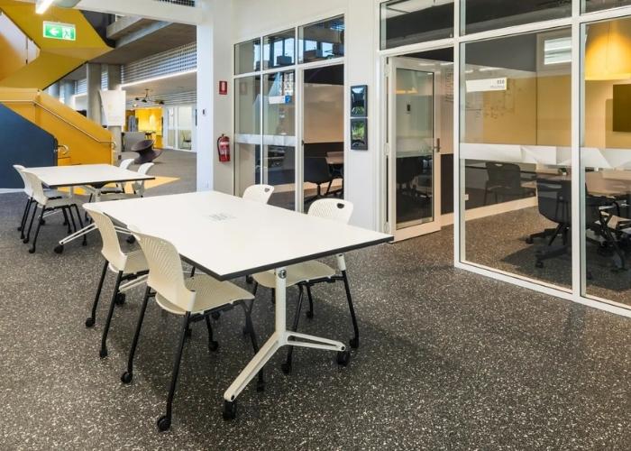 Neoflex Commercial Rubber Flooring for the JCU Ideas Lab in Australia by Rephouse