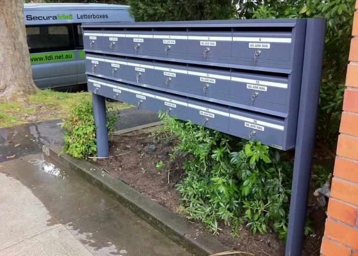 High-Tensile Anodised Aluminium Extrusion Letterboxes by Securamail