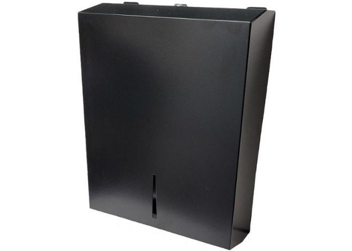 Paper Towel Dispenser Surface Mounted-Black by Star Washroom