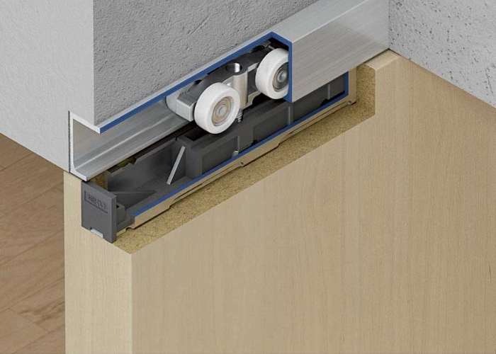 Cavity Slider for Timber Doors by Altro
