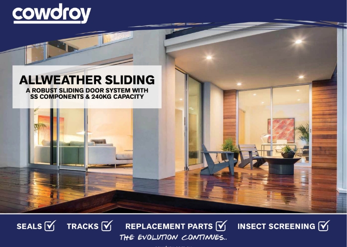 Heavy Duty Allweather Sliding Doors from Cowdroy