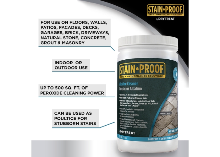 Alkaline Cleaner for Natural Stone by STAIN-PROOF