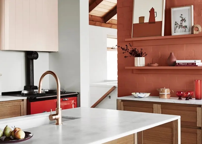 Bringing Colour to Kitchen Cabinetry by Dulux