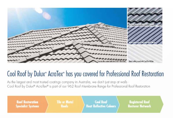 Dulux Acratex Cool Roof Residential by Duravex Roofing