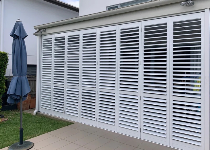 Aluminium Bi-Fold Shutters from Superior Screens