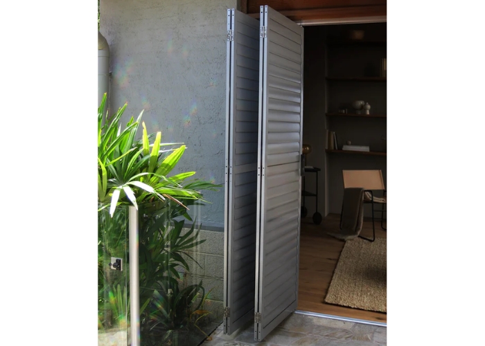 Aluminium Bi-Fold Shutters from Superior Screens