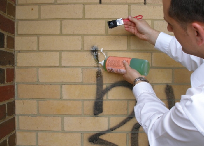 Biodegradable Graffiti Remover from Tech-Dry