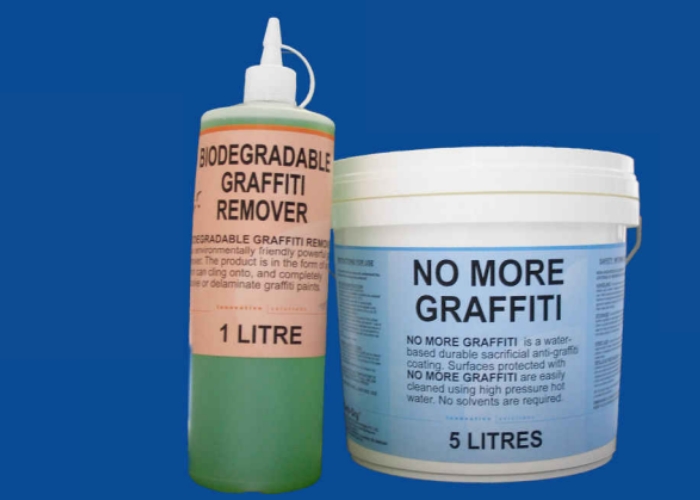 Biodegradable Graffiti Remover from Tech-Dry