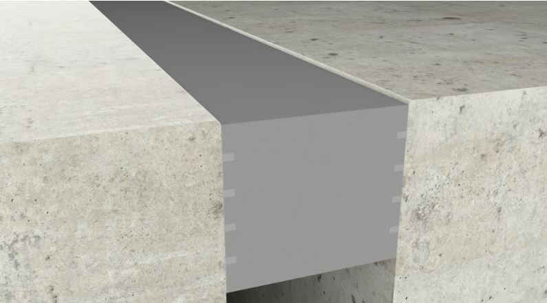Watertight Concrete Expansion Joint Seal for Shopping Centres by Unison Joints