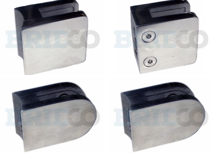 Glass Clamps for Glass Balustrade by Bridco