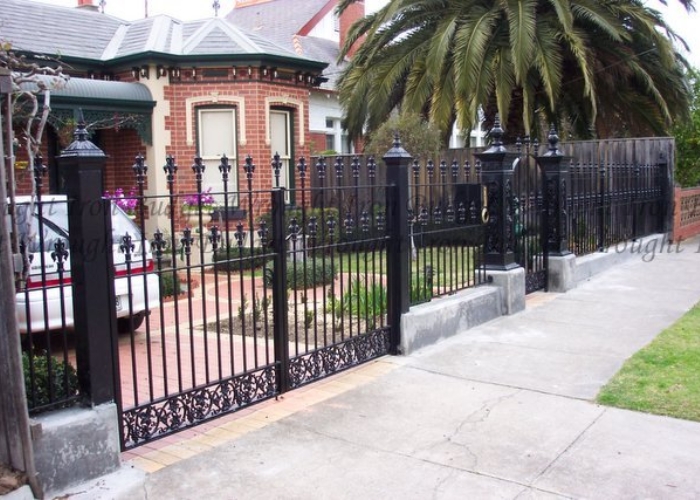 Elegant Security Solution for Homes by Budget Wrought Iron