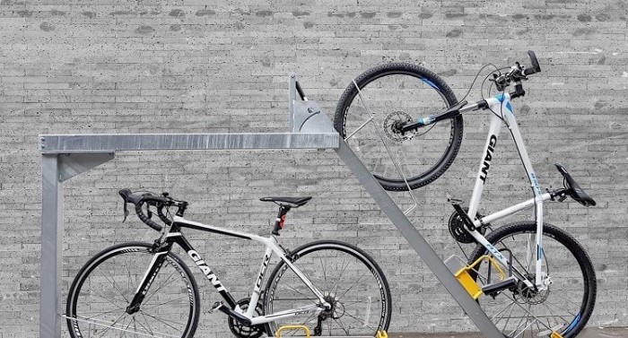 Two Tier Bike Rack System by Cora Bike Rack
