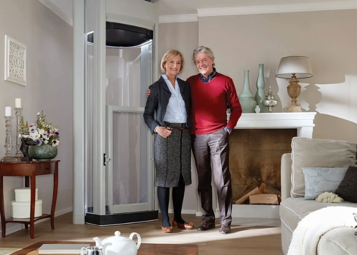 Two Passenger Lift for Homes by Compact Home Lifts