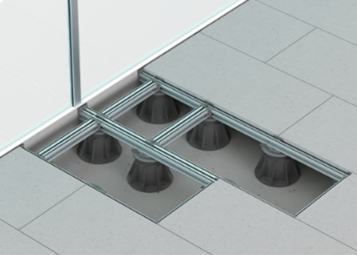 Aluminium Joist System for Paver Support by Elmich