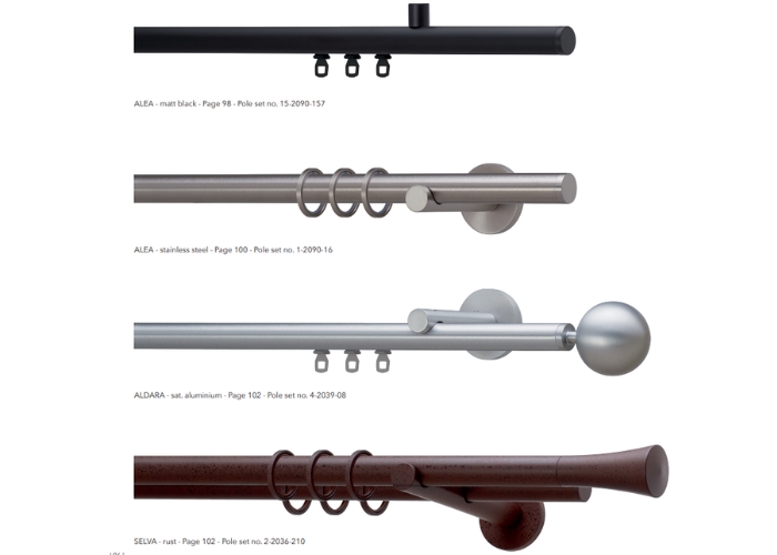 Busche Curtain Rod Supplier by Forest Drapery