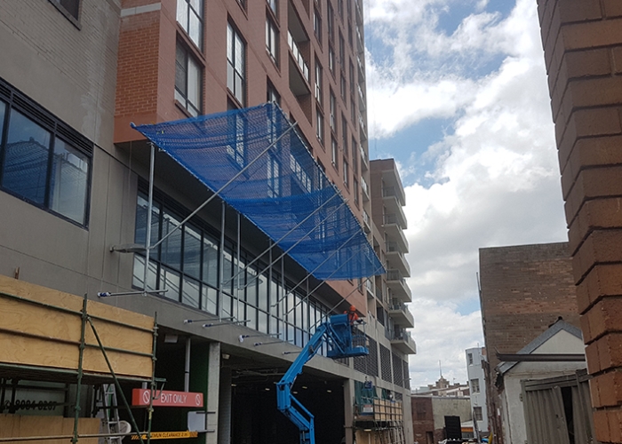 Overhead Protection Solution for Buildings by Kerrect Group