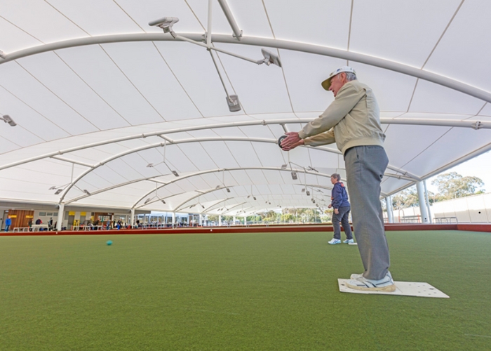 Large-span Shade Solutions for Community Clubs and Schools from Makmax Australia