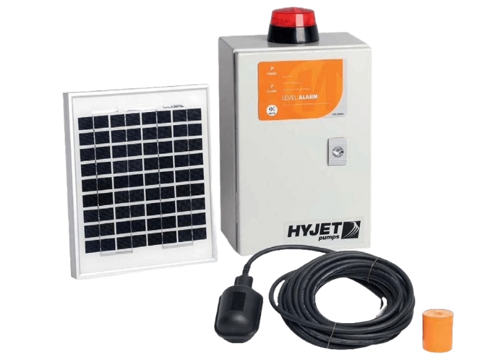 Solar-Powered Alarm for Water Tanks by Maxijet