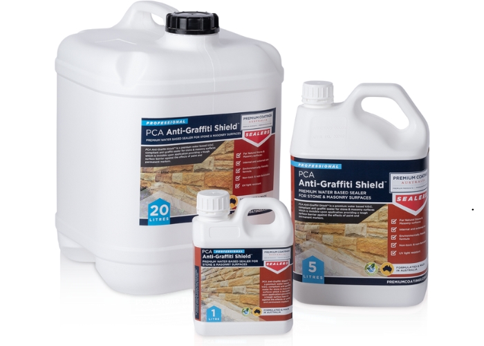 Water Based Anti-graffiti Coating for Stone & Masonry Surfaces by MDC Mosaics