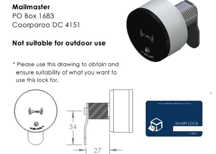 Smart Mail Security with Mailmaster NFC Locks