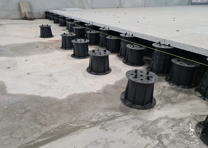 Buzon Adjustable Pedestals for Entrance and Common Areas from Pasco
