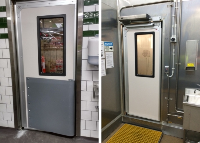 Semi-Automatic Thermal Doors by Premier Door Systems