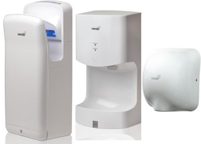 Quick Drying Hand Dryers by Verde Solutions