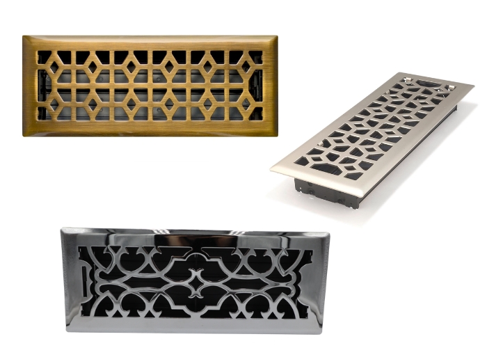 Steel Floor Vents for Heritage Homes by Altamonte