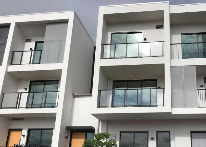 Modular Balustrade System for Residential Buildings by Axiom Group