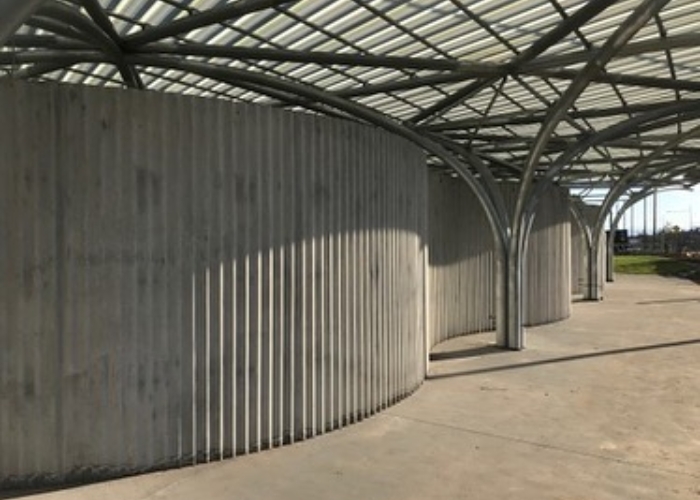Custom Concrete Feature Wall Moulds by Bespoke Formwork