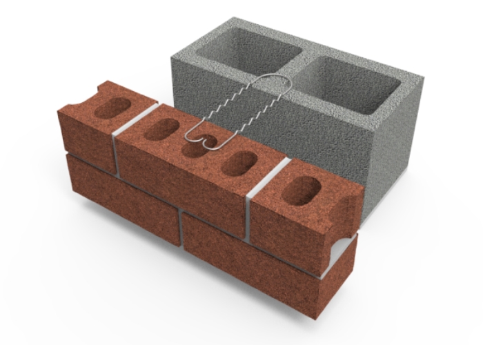 Cavity Wall Tie for Masonry Leaves by Cerra Metal Works