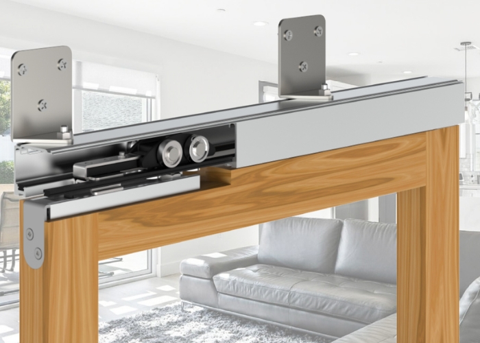 Sliding Door Track with Steel Bearings by Cowdroy