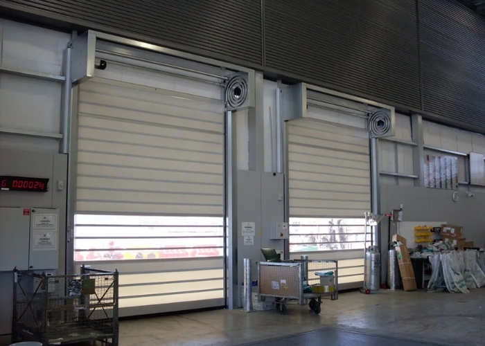 High Speed Spiral PVC Doors by DMF International