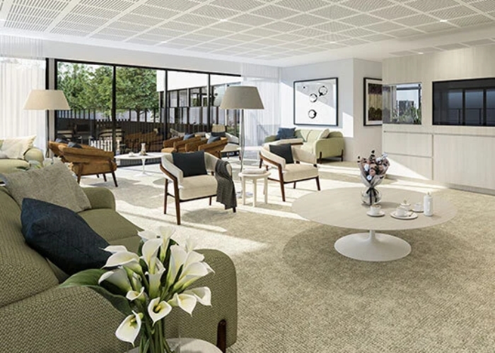 Textile Flooring for Aged Care Facilities by Forbo