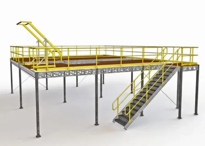 Freestanding Raised Storage Solution by Hunt Engineering
