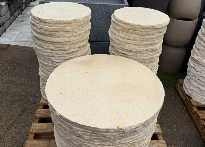 Oryx Limestone Stepping Stone by iPAVE