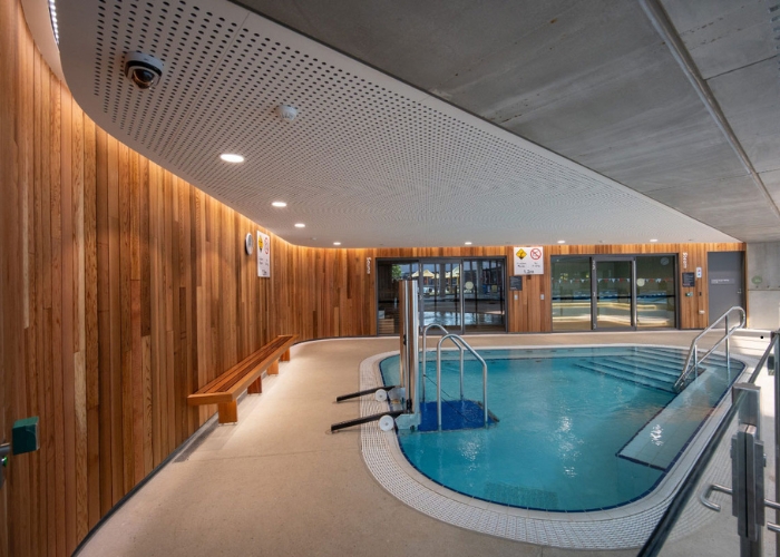 Perforated Fibre Cement Panels for Acoustic Design by Keystone Linings
