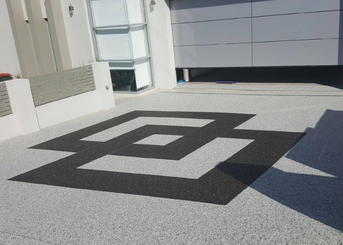 Decorative Driveway for Residences by MPS Paving Systems