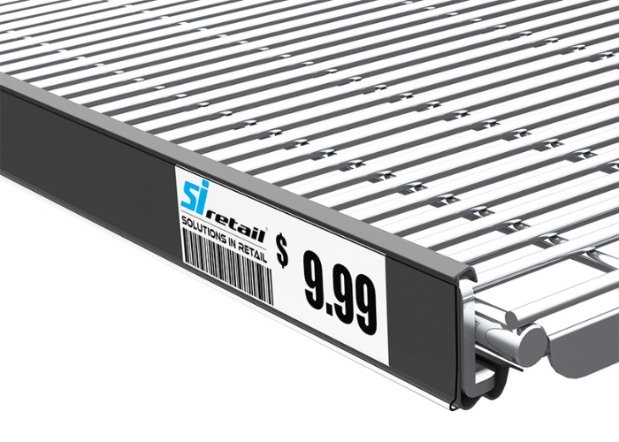Data Strips for Merchandise Shelf by SI Retail